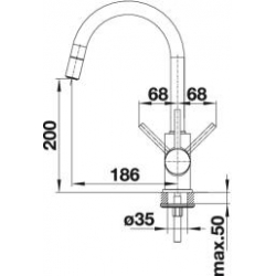 Bateria Blanco MIDA-S biały 521 457