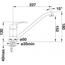 Bateria Blanco DARAS chrom 517 720