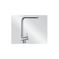 Bateria Blanco LARESSA-F podokienna chrom 521 545 dźwignia po prawej
