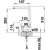 Bateria Blanco LARESSA-F podokienna chrom 521 545 dźwignia po prawej