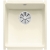 Zlewozmywak Blanco SUBLINE 375-U ceramiczny bez korka automatycznego z korkiem InFino Magnolia Połysk 523 727