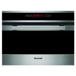 Piekarnik parowy Brandt FV1245X stal nierdzewna/czarne szkło