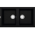Zlewozmywak Elleci BEST 450 K86 BLACK KERATEK LKB45086