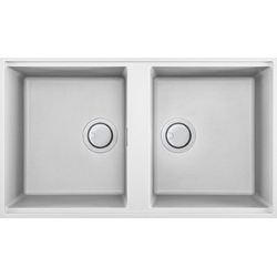 Zlewozmywak Elleci BEST 450 PODWIESZANY G68 BIANCO GRANITEK LKB45068BSO