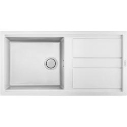 Zlewozmywak Elleci BEST 480 K96 WHITE KERATEK LKB48096