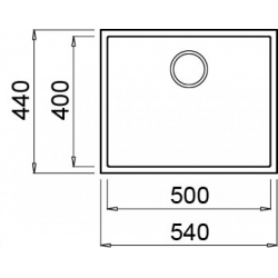 Zlewozmywak Elleci INTEGRA 105 K99 DarkGrey KERATEK LKQ10598BIN