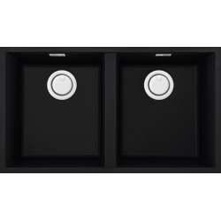 Zlewozmywak Elleci INTEGRA 350 K86 BLACK KERATEK LKQ35086BIN