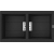 Zlewozmywak Elleci SMART 450 GRANITEK G40 NERO LGI45040SMT