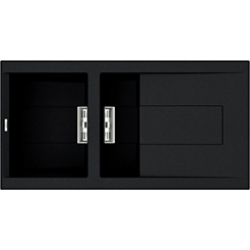 Zlewozmywak Elleci SMART 475 KERATEK K86 BLACK LKI47586SMT