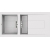Zlewozmywak Elleci SMART 475 GRANITEK G68 BIANCO LGI47568SMT