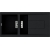 Zlewozmywak Elleci SMART 475 KERATEK K86 BLACK LKI47586SMT