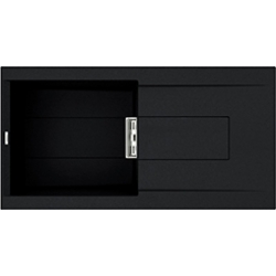 Zlewozmywak Elleci SMART 480 KERATEK K86 BLACK LKI48086SMT