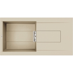 Zlewozmywak Elleci SMART 480 KERATEK K95 CHAMPAGNE LKI48095SMT