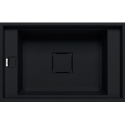 Zlewozmywak Elleci VALUE 130 PODWIESZANY K86 BLACK KERATEK LKV13086BSO
