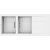 Zlewozmywak Elleci SMART 500 KERATEK K96 WHITE LKI50096SMT