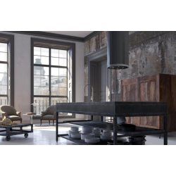 Okap wyspowy FABER CORINTHIA ISOLA EV8+ DG MATT/CEMENT 37 110.0456.220