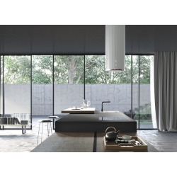Okap wyspowy FABER CORINTHIA ISOLA EV8+ WH MATT/TS 37 110.0456.219