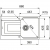 Zlewozmywak Franke Urban UBG 611-86 Fragranit+ Kamienny Szary 114.0575.026