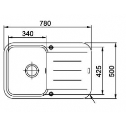 Zlewozmywak Franke Pebel PBG 611-78 grafit