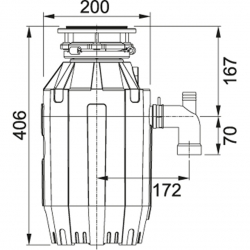 Rozdrabniacz Franke TURBO ELITE TE-125 134.0535.242