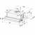 Okap kuchenny teleskopowy Franke Telescopic FTC 632L WH Biały 315.0547.797