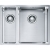 Zlewozmywak stalowy Franke BOX BXX 260/160-34-16 STAL SZLACHETNA JEDWAB 127.0369.916
