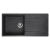 Zlewozmywak Reginox HARLEM 10 BLACK SILVERY + GRATIS