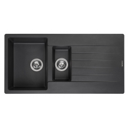Zlewozmywak Reginox HARLEM 15 BLACK SILVERY + GRATIS