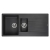 Zlewozmywak Reginox HARLEM 15 BLACK SILVERY + GRATIS