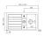 Zlewozmywak Systemceram DELTA 90 GRONLAND 50710112