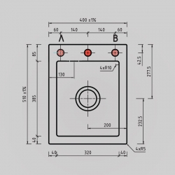Zlewozmywak Systemceram MERA 39 SIENA 50610165