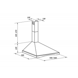 Okap kuchenny VDB Inka 50