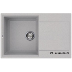Zlewozmywak Elleci EASY 300 Aluminium 79