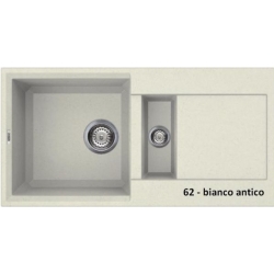 Zlewozmywak Elleci EASY 425 Bianco Antico 62