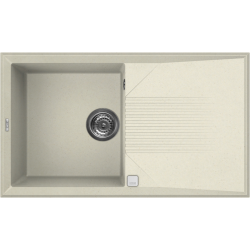 Zlewozmywak Elleci TEKNO 400 granitek bianco antico 62