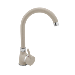 Zlew. MIDO (100x50) 1B 1D beż - piaskowy + bateria Bello