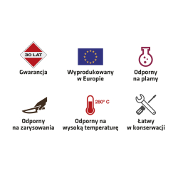 Zlew. CAMEA MINI (40x40) 1B beż - piaskowy