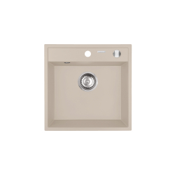 Zlew. CAMEA MINI (40x40) 1B beż - piaskowy