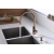 Bateria Blue Water Pori - inox różowe złoto