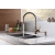 Bateria Blue Water Pori - inox różowe złoto