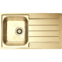 ALVEUS LINE 20 zlewozmywak stalowy MONARCH złoty