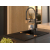 OWEN 111 GraniteQ zlewozmywak z syfonem Push 2 Open 1-komorowy z/o (760x500x215; kom. 330x430) snow white / elementy miedziane