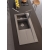ALVEUS APELLES 70 zlewozmywak granitowy steel