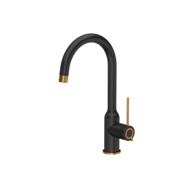 QUADRON bateria kuchenna INGRID Q LINE SteelQ pure carbon mat/PVD miedź