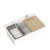 QUADRON BENEDICT Zlewozmywak wpuszczany 1-komorowy z akcesoriami | Workstation GraniteQ HardRock kolor: Alabaster | Wymiary: 76cm x 50cm x 23,5cm | Mi