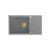 QUADRON EVAN 136 XL GraniteQ zlewozmywak z syfonem Push To Open 1-komorowy z/o (860x500x210; kom. 420x490) silver stone / elementy złote