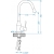 ALVEUS ARC 40 - P bateria kuchenna chrom