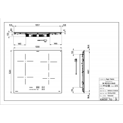 Płyta indukcyjna 58cm FCH 64 BK KL 108.0604.933