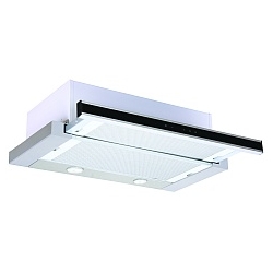 Okap kuchenny teleskopowy Pyramis LTX 1151 inox/czarne szkło 065016101