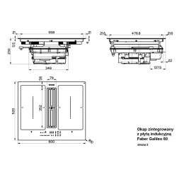 Okap GALILEO SMART BK GLASS 60 340.0627.227